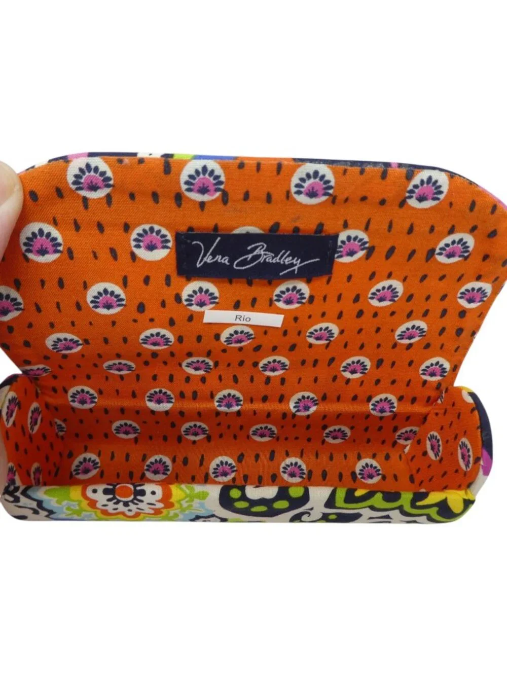 Vera Bradley Rio Hard Eyeglasses Sunglasses Case Floral Fabric